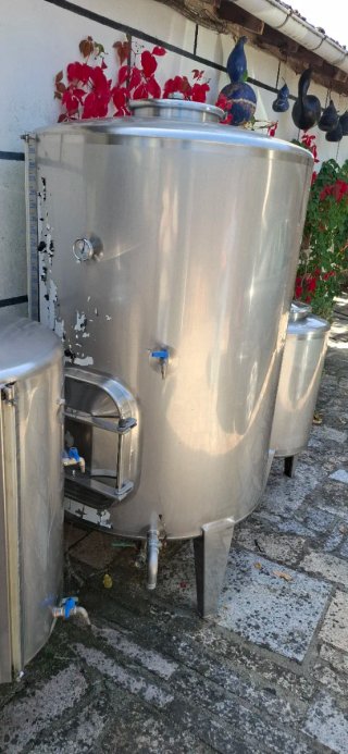 Bidones de acero inoxidable para vino
