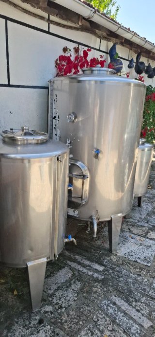 Bidones de acero inoxidable para vino