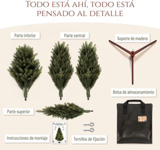 Árbol de Navidad Artificial Ultra Realista 250 cm