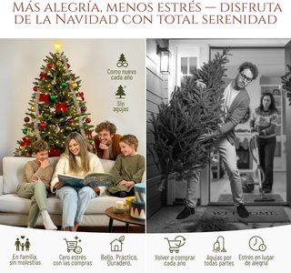 Árbol de Navidad Artificial Ultra Realista 250 cm