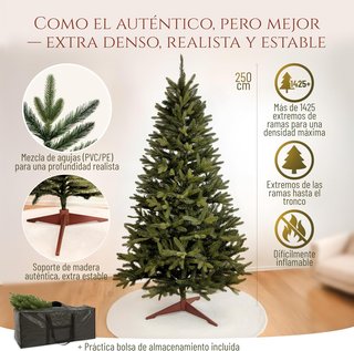 Árbol de Navidad Artificial Ultra Realista 250 cm