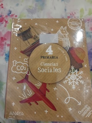 Libros  sociales 4° de primaria anaya