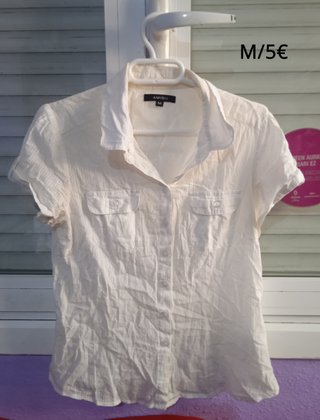 Camisas y blusas manga corta para mujer