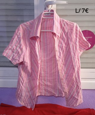 Camisas y blusas manga corta para mujer