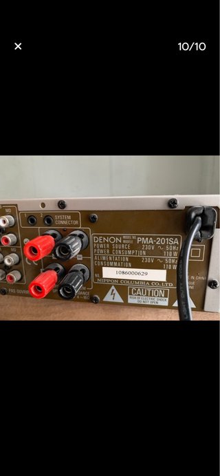 Amplificador Denon P.M.A. 201 SA