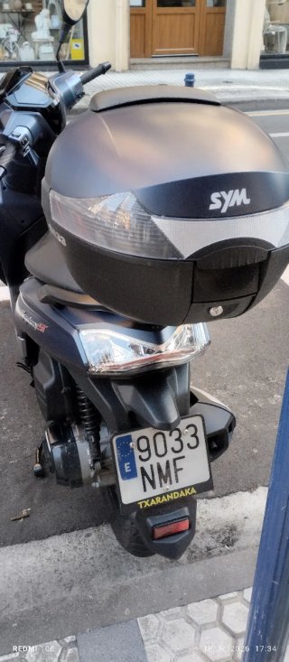 SYM Symphony ST 125cc Scooter azul