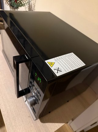 Microondas Candy grill Negro