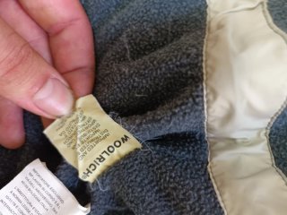 Giubbino Woolrich S Beige/Grigio Nuovo