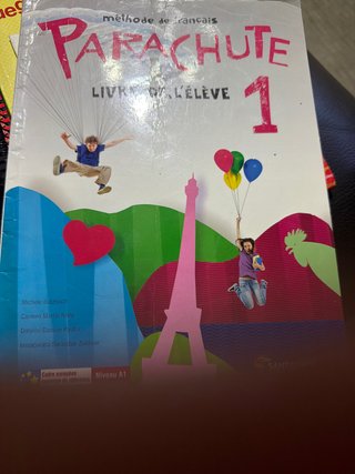 Libro de francés  Parachute 1