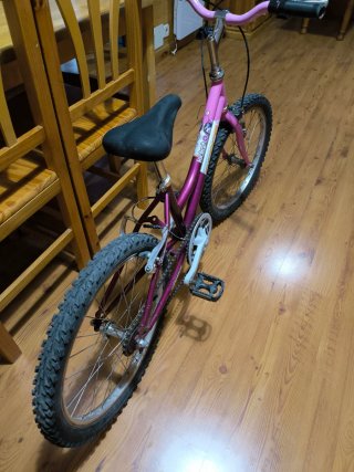 Bicicleta Niña 20" Rosa