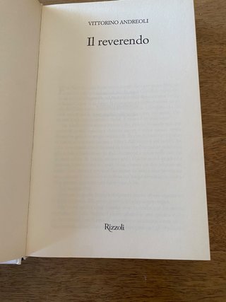 Il reverendo