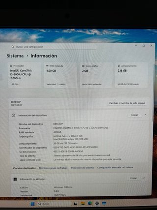 Lenovo Ideacenter i3 Todo en Uno