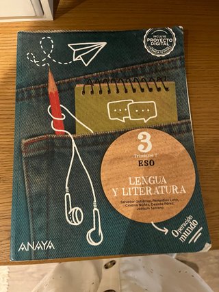 Lengua y literatura 3 ESO