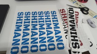 Pegatinas Shimano para Bobinas Surfcasting