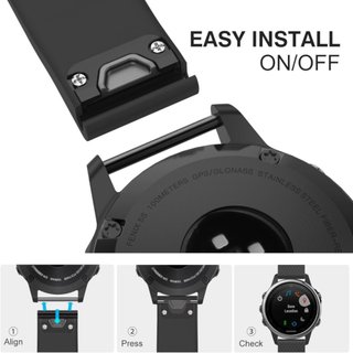 Correa Piramid para Garmin Fenix 8 - 51mm / 7X