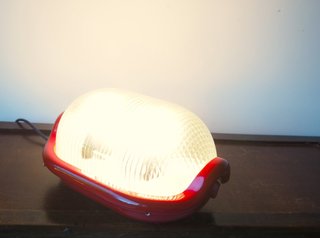 Lampada Flos Noce Achille Castiglioni Rossa