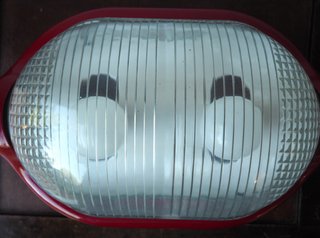 Lampada Flos Noce Achille Castiglioni Rossa