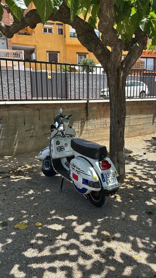 Asiento Vespa Sport NSE Negro