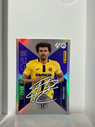 Carta de fútbol Renato Veiga Panini Draft 23