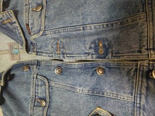 Giacca jeans vintage donna