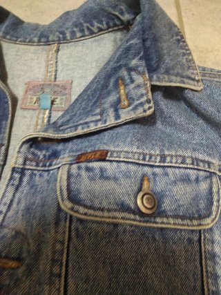 Giacca jeans vintage donna