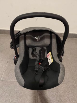Trío Carro Jane Kawaii Gris