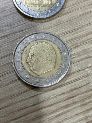 Set di 8 monete da 2 euro rare