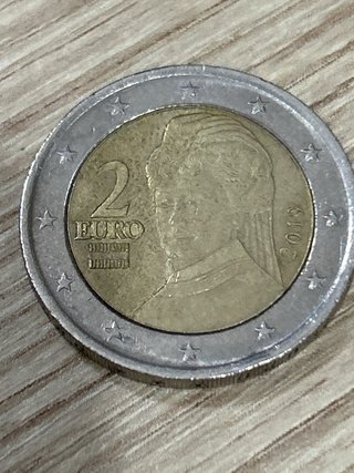 Set di 8 monete da 2 euro rare