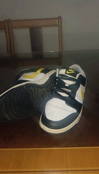 Nike Dunk Low Navy Yellow White