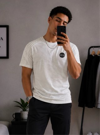 Camiseta Blanca Talla M