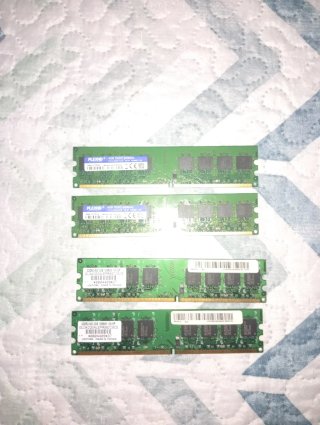 4x PLEXHD 4GB DDR2 800MHz Módulos RAM