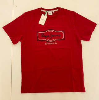 Camiseta Pepe Jeans Talla S Roja Nueva