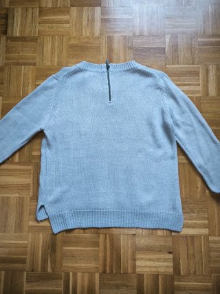 Greencoast Grey Knit Sweater 1989 – Vintage Cas