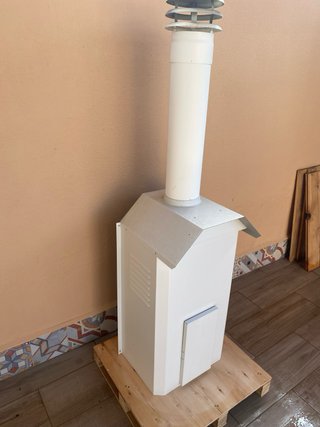 Termo Junkers Gas Automático Blanco