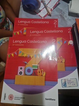 Libros de texto de 2° de primaria