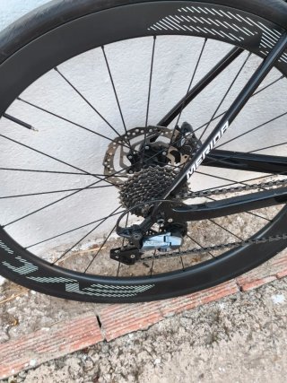 Bicicleta de carretera Merida talla sm