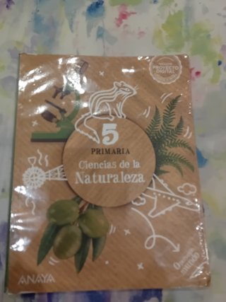 Libros naturales 5° de primaria anaya