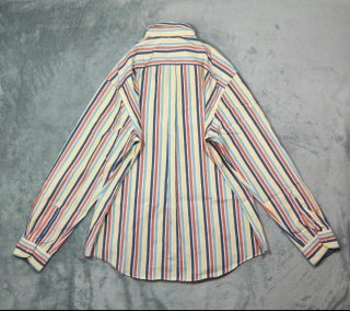 Camisa Lacoste Rayas Multicolor Vintage Hombre