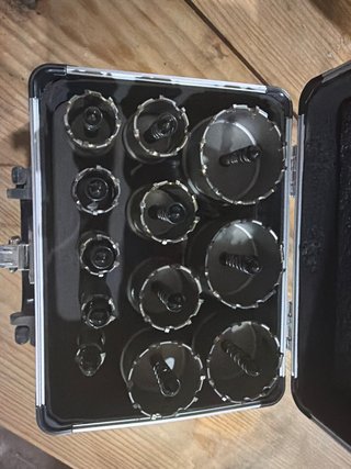 Maletín Coronas Cobalto brocas hierro