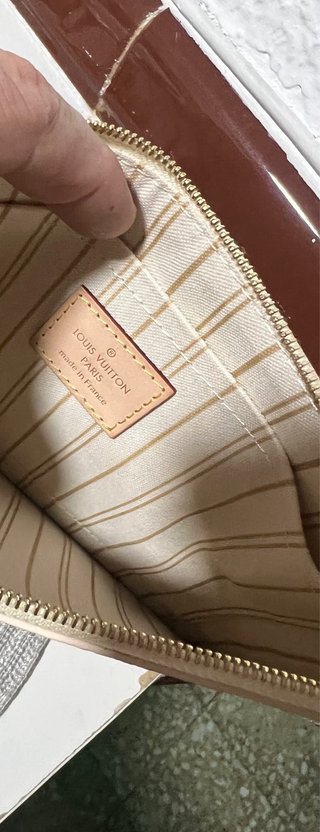 Pochette Louis Vuitton Neverfull Damier Azur