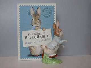 Statuetta Peter Rabbit Beatrix Potter 11,5cm