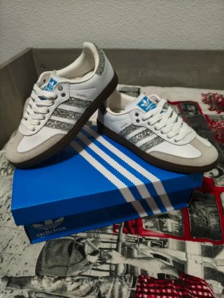 Adidas Samba Plateado Talla 37