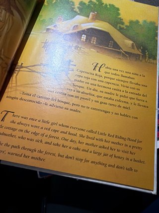 Libro bilingüe de ingles - español