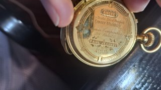 Reloj bolsillo antiguo. Excepcional Joya y Reloj