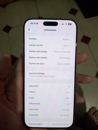 iPhone 17 Pro Max