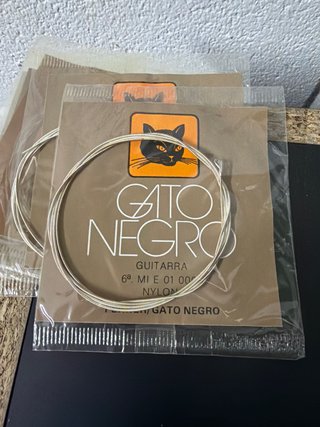 Cuerdas Guitarra Clásica Gato Negro