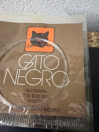 Cuerdas Guitarra Clásica Gato Negro