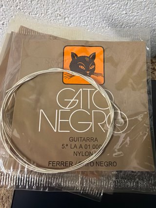 Cuerdas Guitarra Clásica Gato Negro