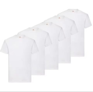 5 Camisetas Roly Blancas Talla S