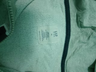 Chaqueta Gap Gris con Cremallera